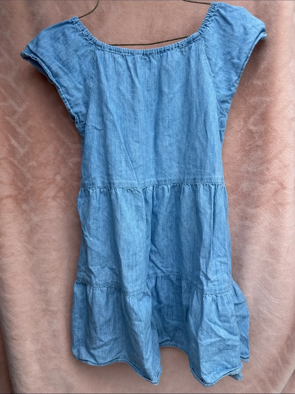 Girls L 10/12 Denim Dress